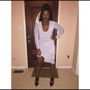 Missguided wrap dress