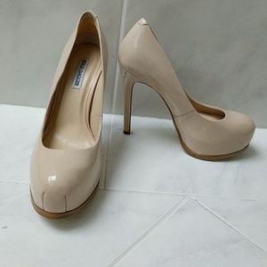 Kelsi dagger beige/neutral platform heels