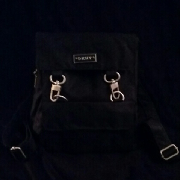 DKNY mini backpack tote