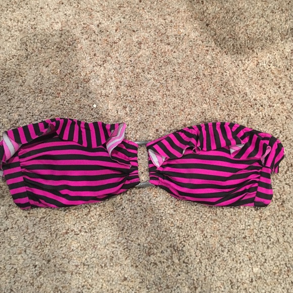 Victoria's Secret swimsuit top- Small Strapless