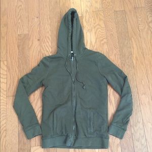 J.CREW women's medium zip up hoodie
