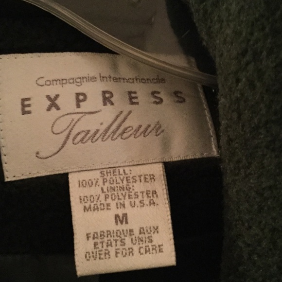 Dark green short coat - Picture 2 of 2