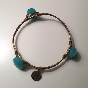 Turquoise small stone bourbon and bow tie