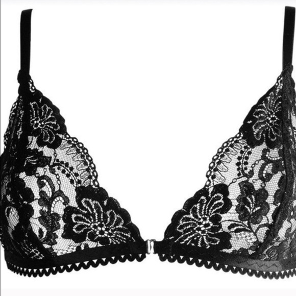 NEW💓 Bralette Black Lace Lingerie American Eagle