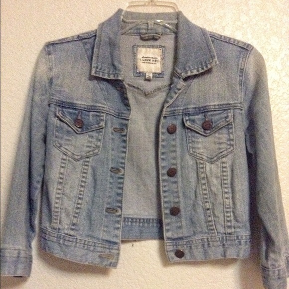 Denim short jacket