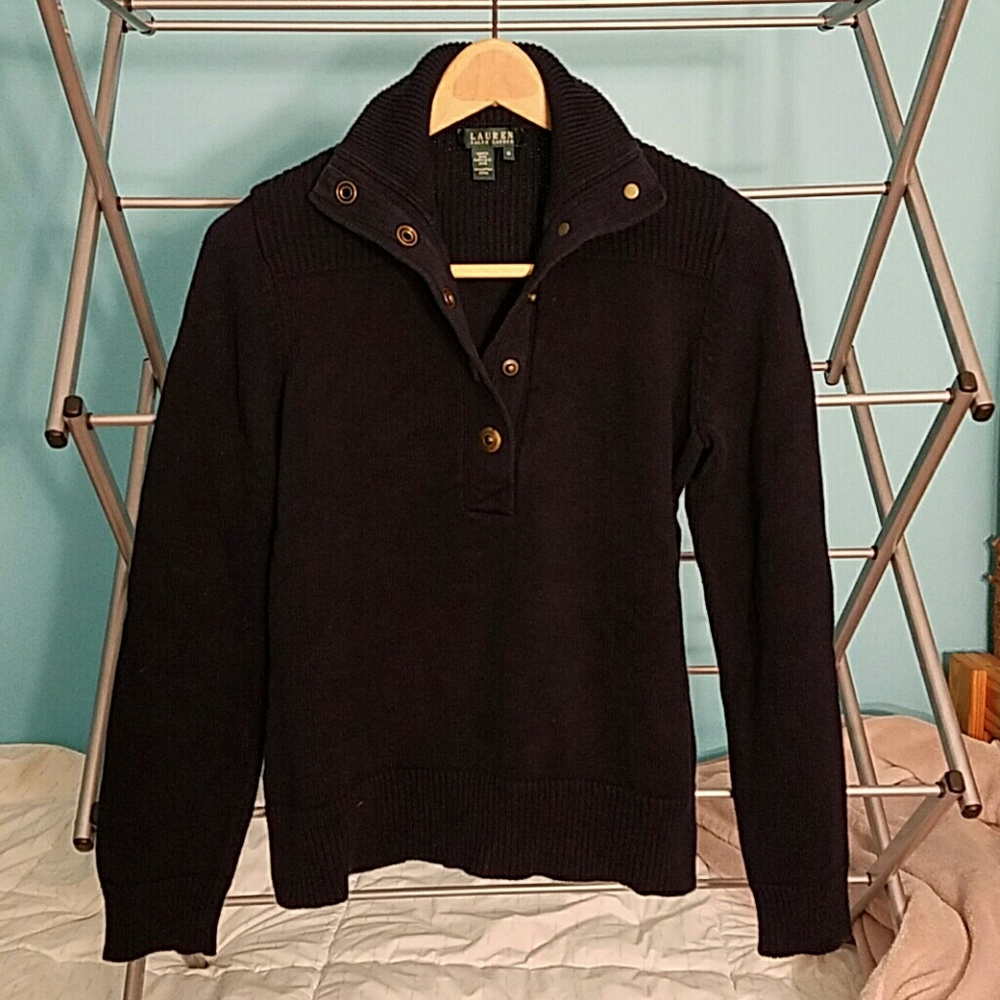 Ralph Lauren Navy Blue Sweater