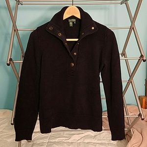 Ralph Lauren Navy Blue Sweater
