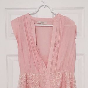 Light Pink Lace Dress