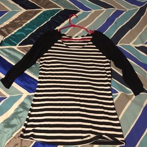 2 Charming Charlie 3/4 sleeve tees