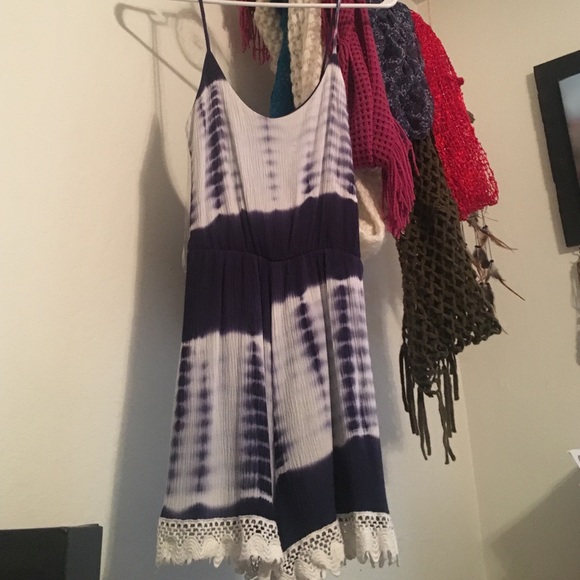 Beautiful tie die romper!