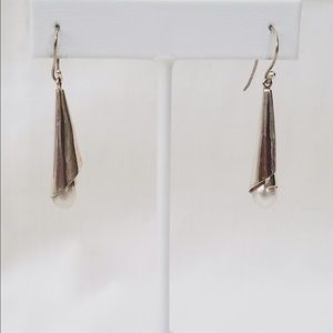 Pearl Sterling Silver Earrings