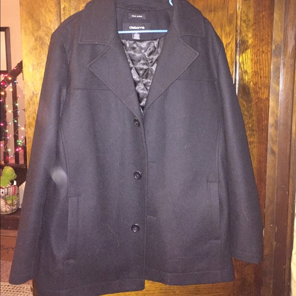Claiborne. Men's. Wool Blend. Winter Coat.