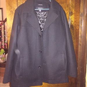 Claiborne. Men's. Wool Blend. Winter Coat.