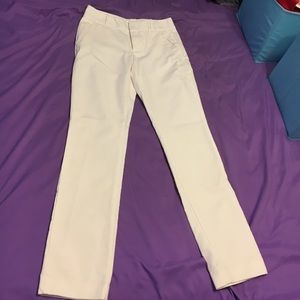 White dress pants