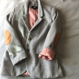 Blazer jacket w elbow patch