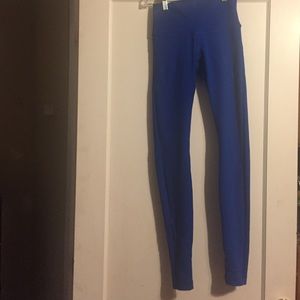 LuLuLemon high waisted cobalt blue leggings Size 2