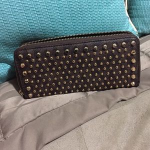 Michael Kors studded wallet