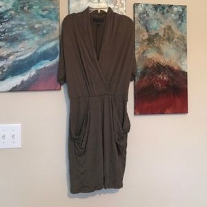 Olive Green Dress