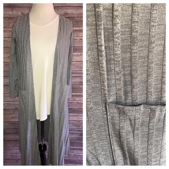 LULAROE SARAH CARDIGAN NWT/GREY