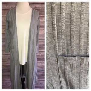 LULAROE SARAH CARDIGAN NWT/GREY