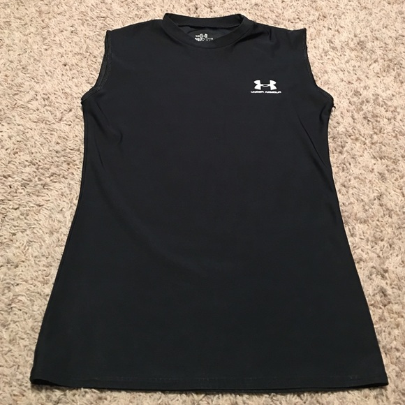 Under Armour Boy's Sleeveless Compression Shirt
