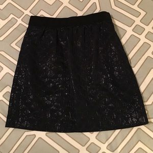 LOFT navy skirt 0P