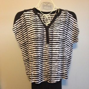 Dress Barn Tops - Black and white top Dress Barn Tops - Black and white top