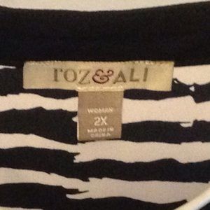 Dress Barn Tops - Black and white top Dress Barn Tops - Black and white top