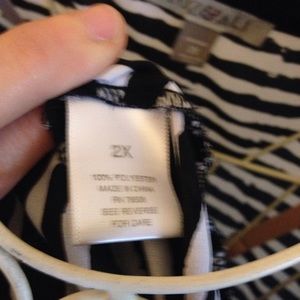 Dress Barn Tops - Black and white top Dress Barn Tops - Black and white top