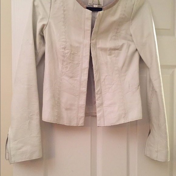 Leather jkt