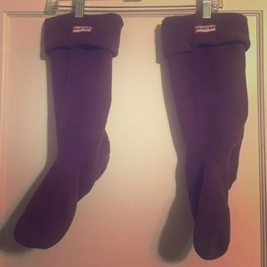 Maroon Hunter Boot Inserts. Size M