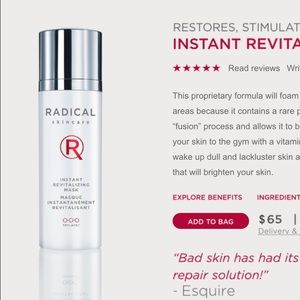 Radical Skincare Instant Revitalizing Mask