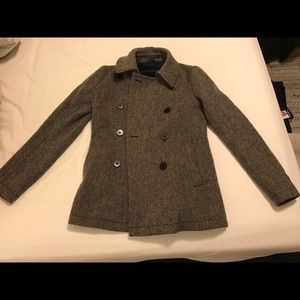 Theory, tweed peacoat