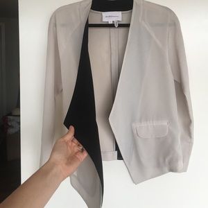 BCBGeneration Collar Flap Blazer