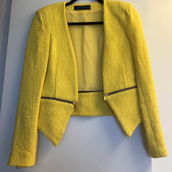 Zara Yellow Blazer