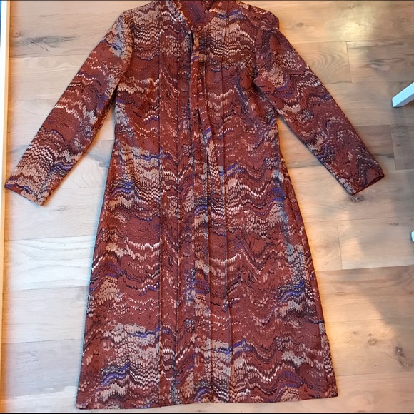 🚫SOLD LOCALLY🚫Vintage polyester dress