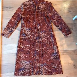 🚫SOLD LOCALLY🚫Vintage polyester dress