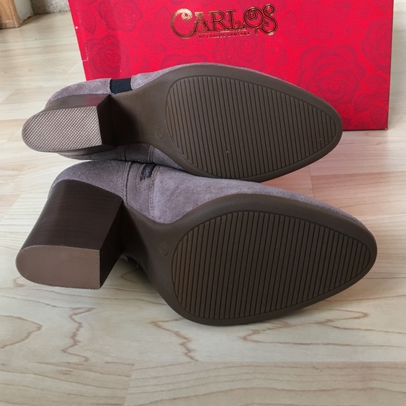 Carlos Santana Suede Ankle Boots - Picture 2 of 4