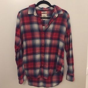 Flannel shirt, worn once