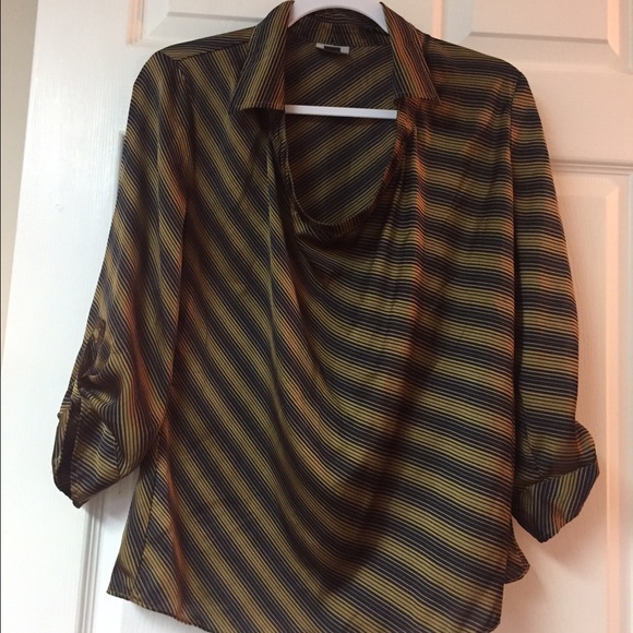 Pretty Worthington pull on blouse - Picture 1 of 4