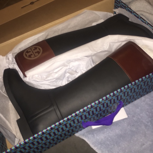 Tory Burch rain boots