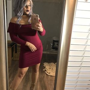 SALE for today!!!! Burgundy dress