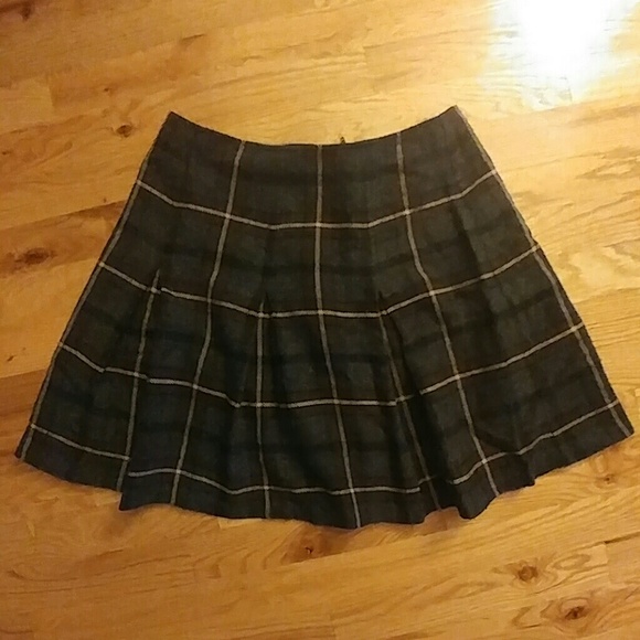 Plaid 'school girl' uniform skirt