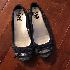 Sequin flats (girls)