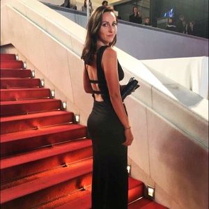 Gorgeous black maxi dress