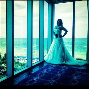 Wedding dress from Vera Wong