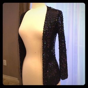 SALE Vivienne Tam Paillete Cardigan