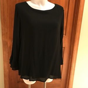 Black skirt with matching top