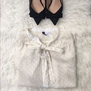 H&M Sheer Blouse