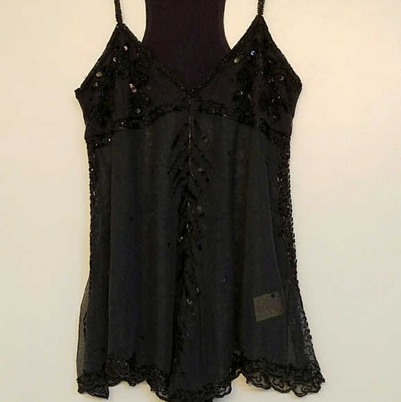 Embellished Racerback Top - Picture 1 of 4